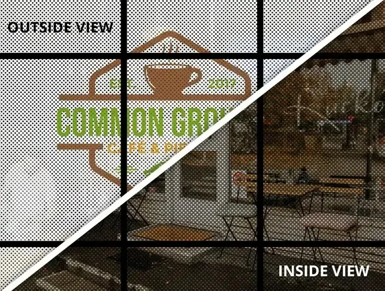 One Way Vision example 2