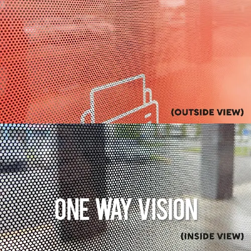 One Way Vision example 3