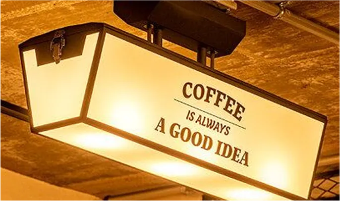 Glow Sign Board example 5