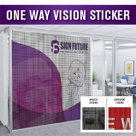 One Way Vision example 6